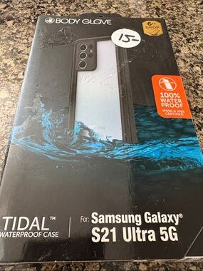 Body Glove Tidal Waterproof Case for Samsung Galaxy S21 Ultra 5G - Black
